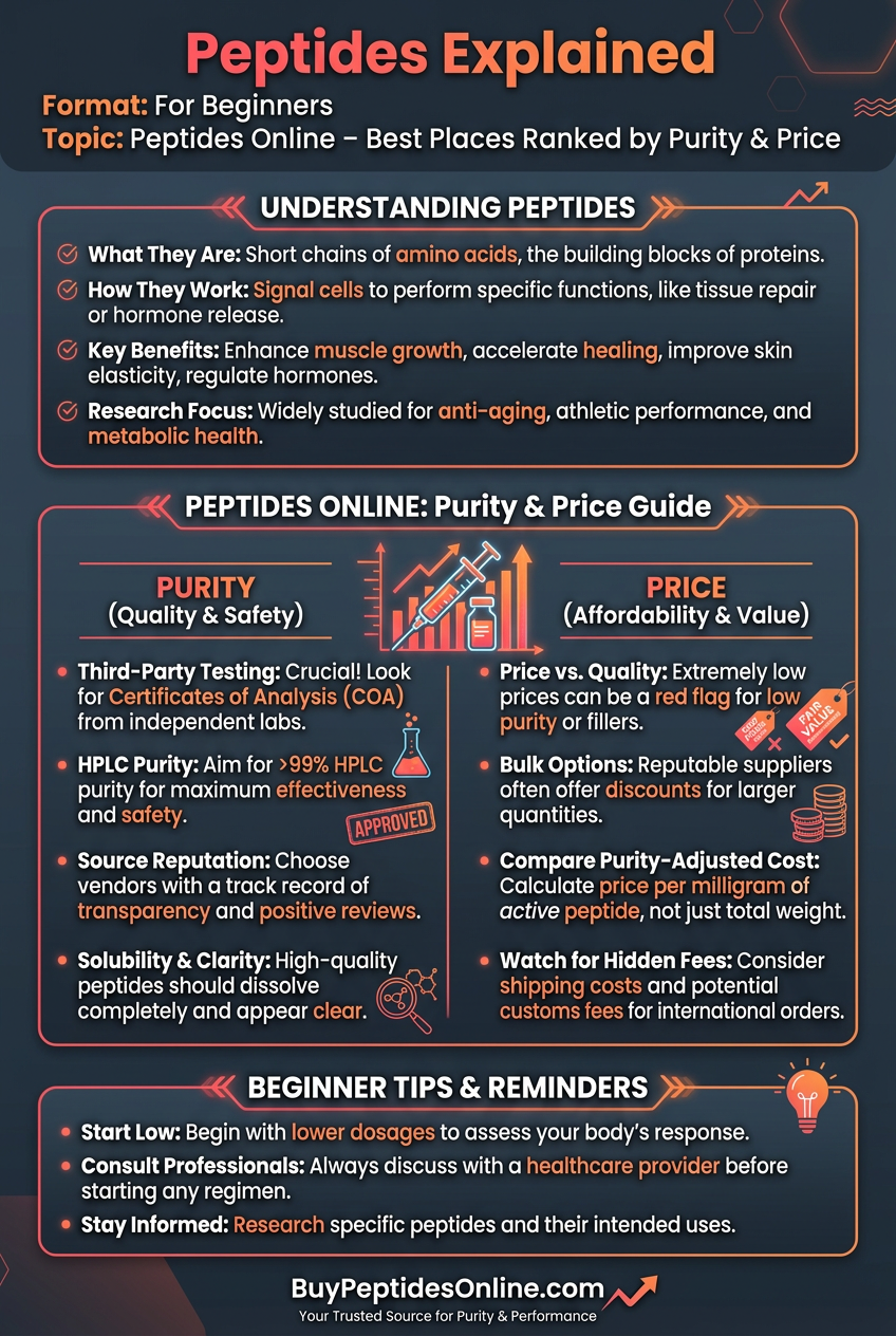 Peptides Explained — For Beginners | Peptides Online - Best Pl