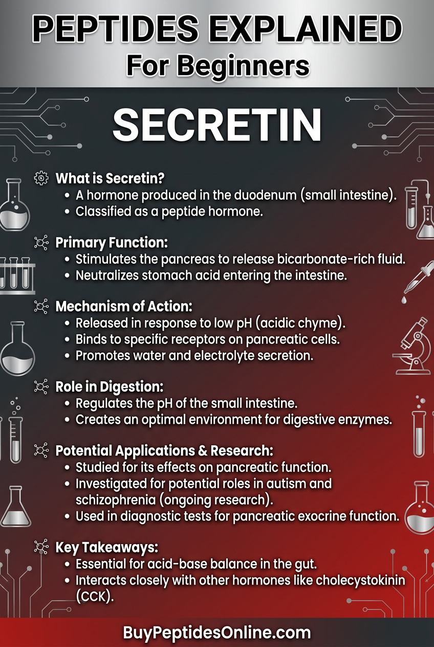Peptides Explained — For Beginners | Secretin