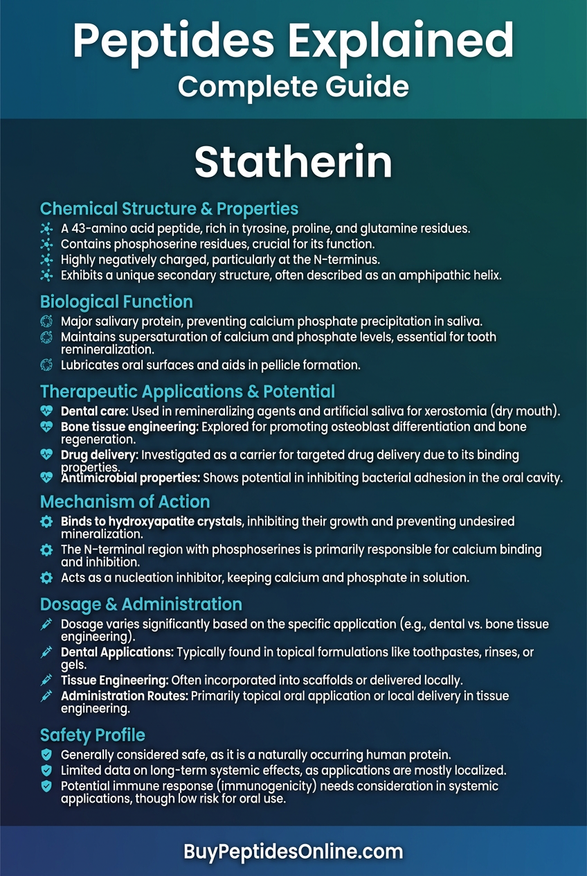 Peptides Explained — Complete Guide | Statherin