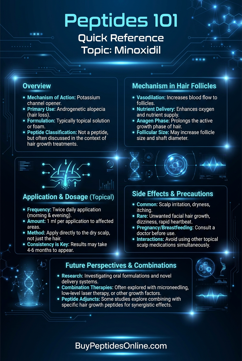 Peptides 101 — Quick Reference | Minoxidil
