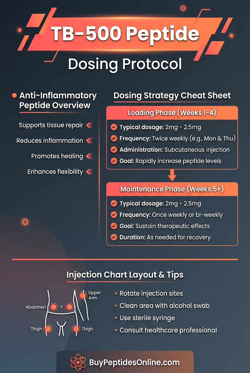 TB-500 Peptide — Dosing Protocol | Anti-Inflammatory Peptide