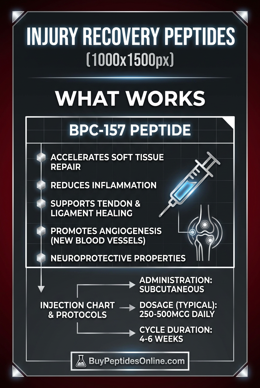 Injury Recovery Peptides — What Works | BPC-157 Peptide
