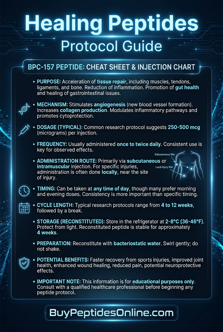 Healing Peptides — Protocol Guide | BPC-157 Peptide