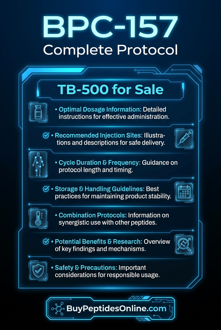 BPC-157 — Complete Protocol | TB-500 for Sale