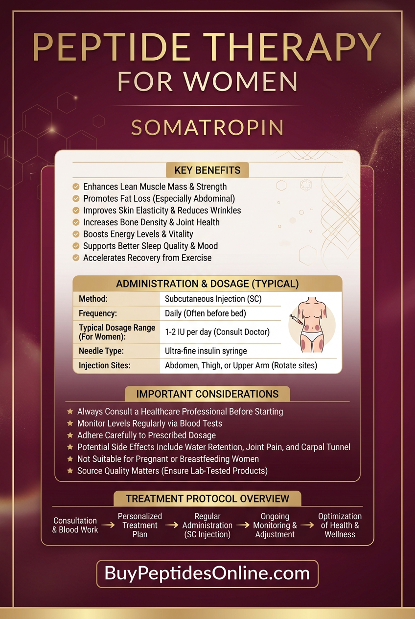 Peptide Therapy — For Women | Somatropin