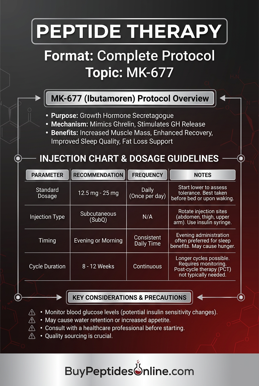 Peptide Therapy — Complete Protocol | MK-677