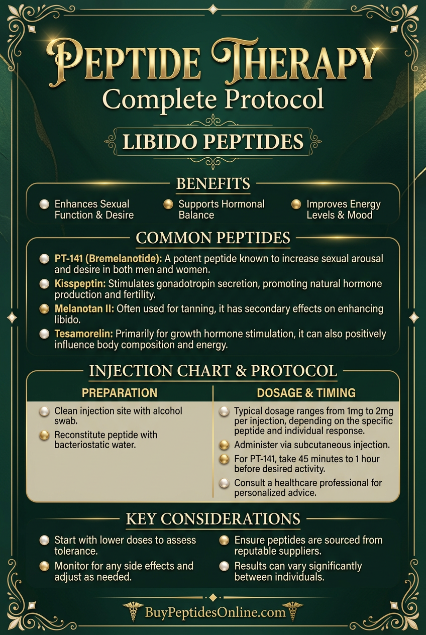 Peptide Therapy — Complete Protocol | Libido Peptides