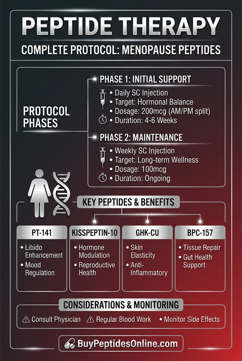 Peptide Therapy — Complete Protocol | Menopause Peptides