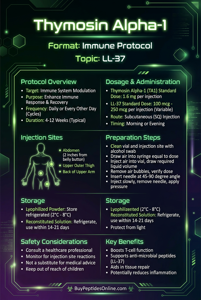 Thymosin Alpha-1 — Immune Protocol | LL-37