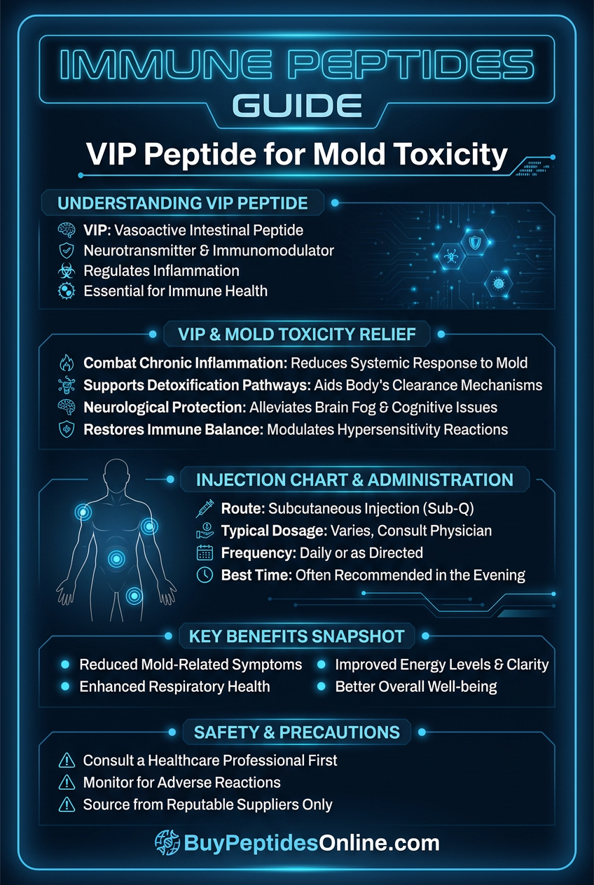 Immune Peptides — Guide | VIP Peptide for Mold Toxi