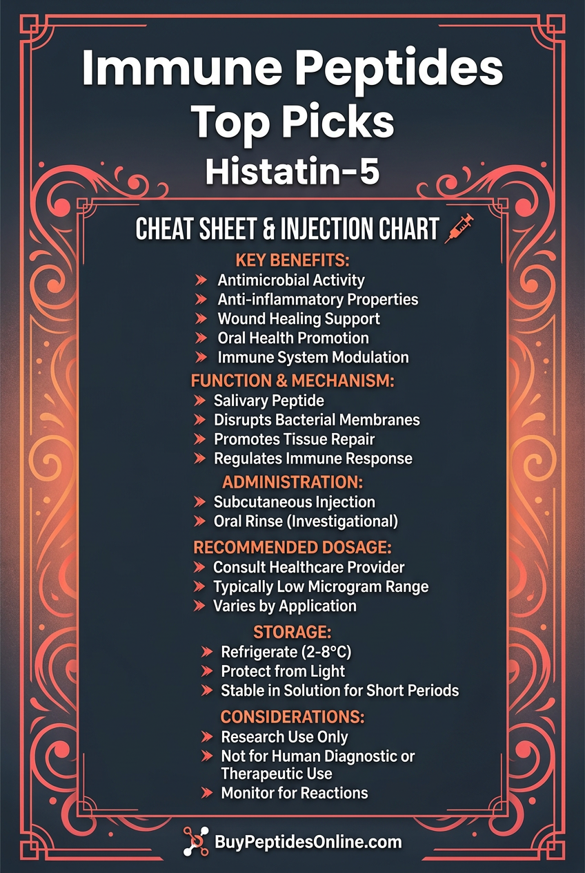 Immune Peptides — Top Picks | Histatin-5