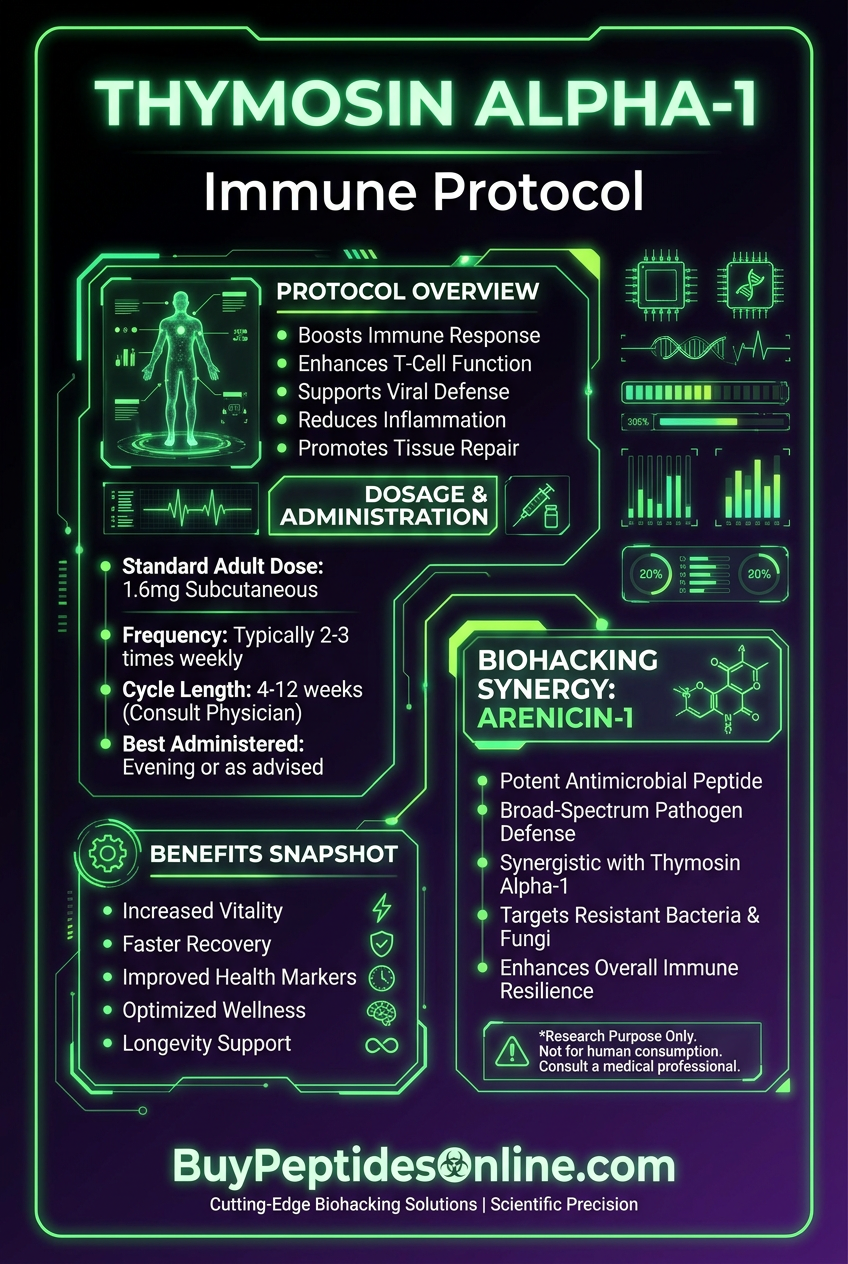 Thymosin Alpha-1 — Immune Protocol | Arenicin-1