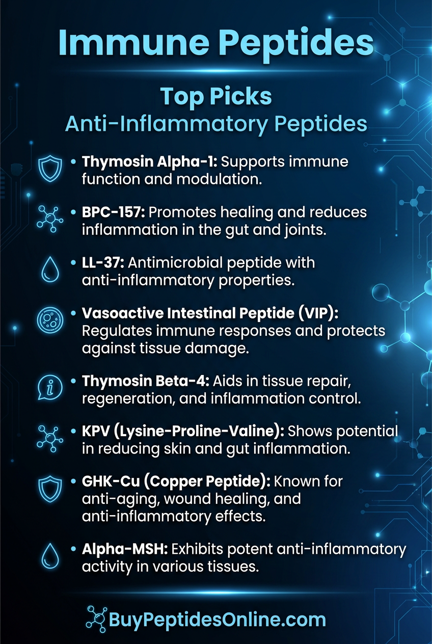 Immune Peptides — Top Picks | Anti-Inflammatory Peptide