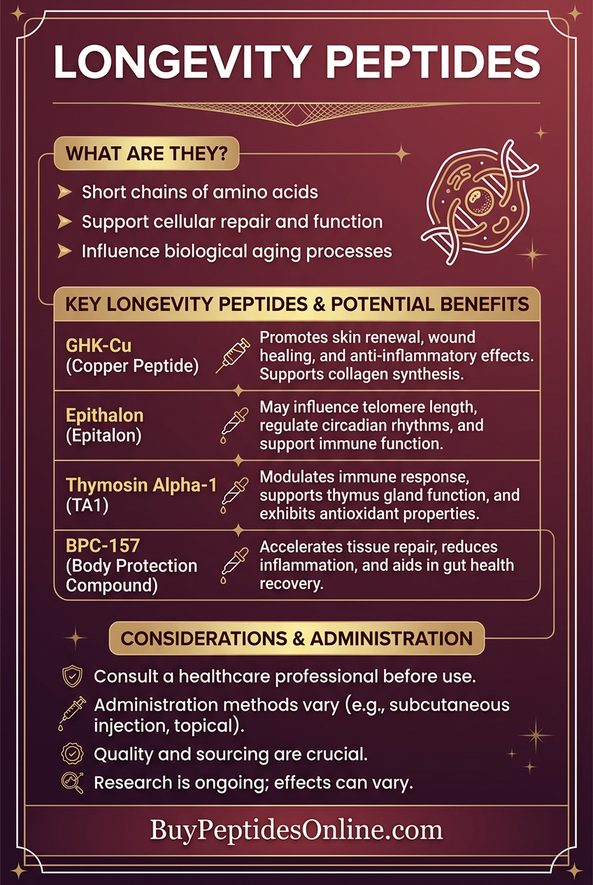 Longevity Peptides — Guide