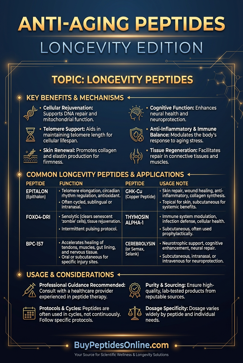 Anti-Aging Peptides — Longevity Edition | Longevity Peptides