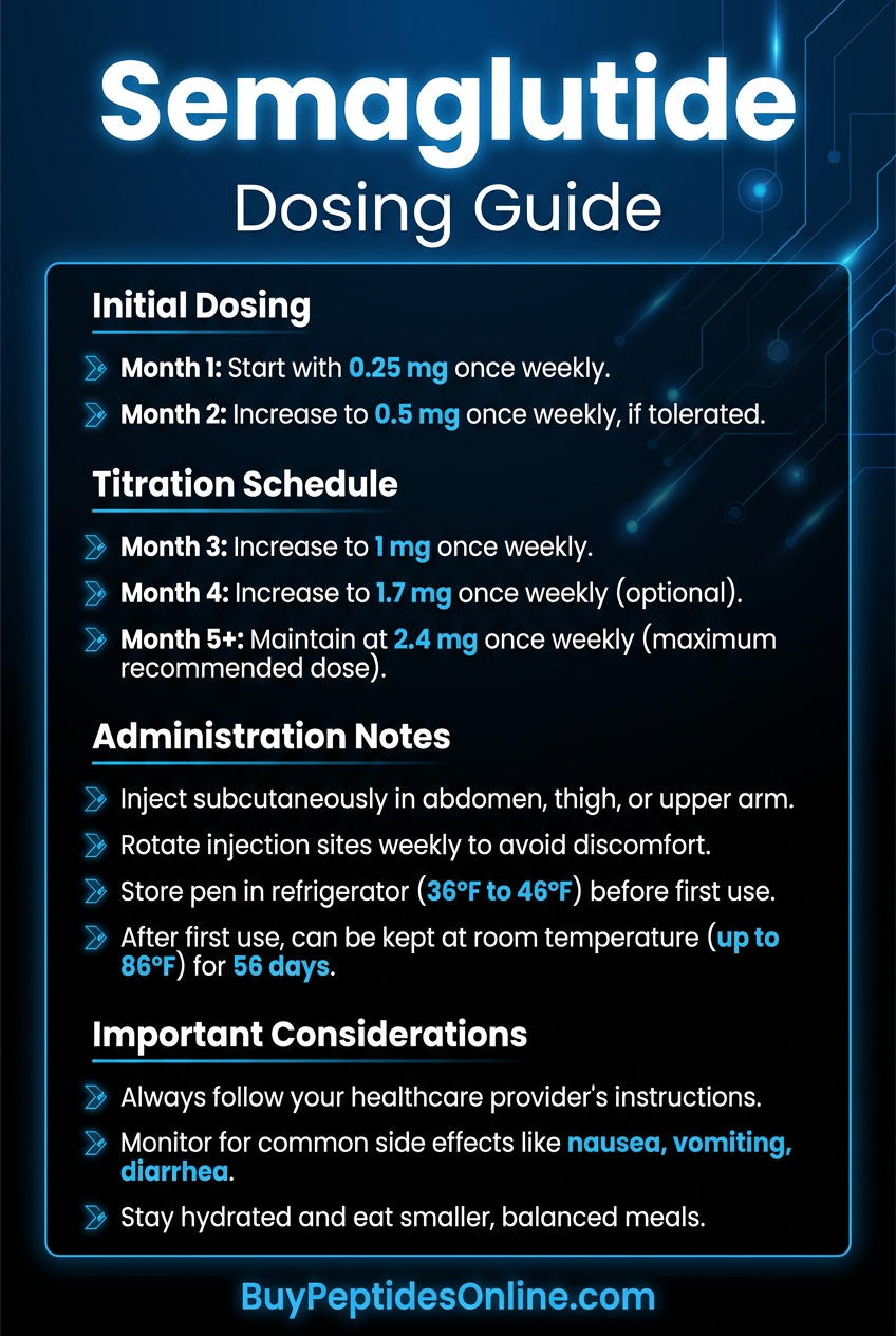 Semaglutide — Dosing Guide | MOTS-c