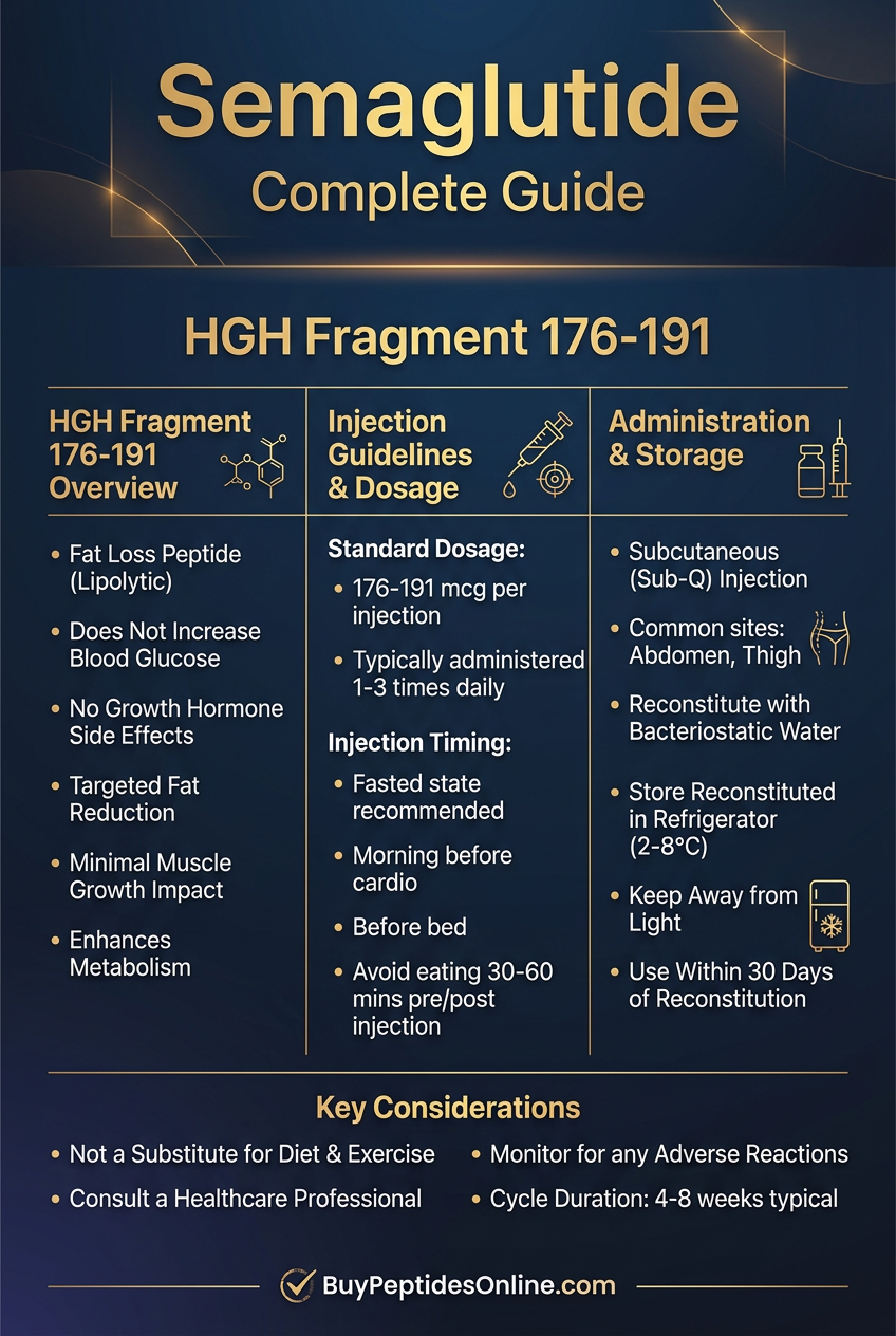 Semaglutide — Complete Guide | HGH Fragment 176-191