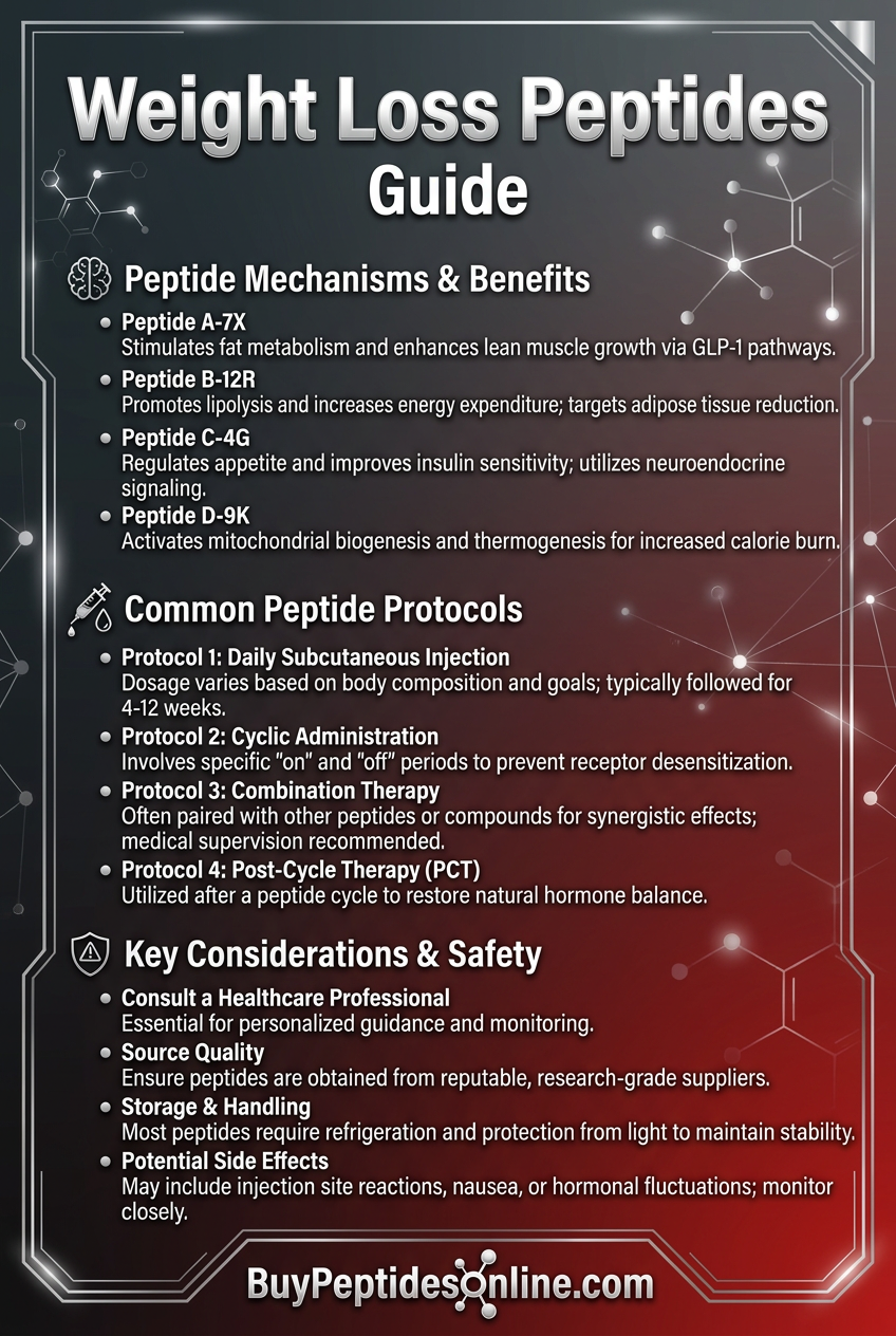 Weight Loss Peptides — Guide | Peptide for Weight Loss i