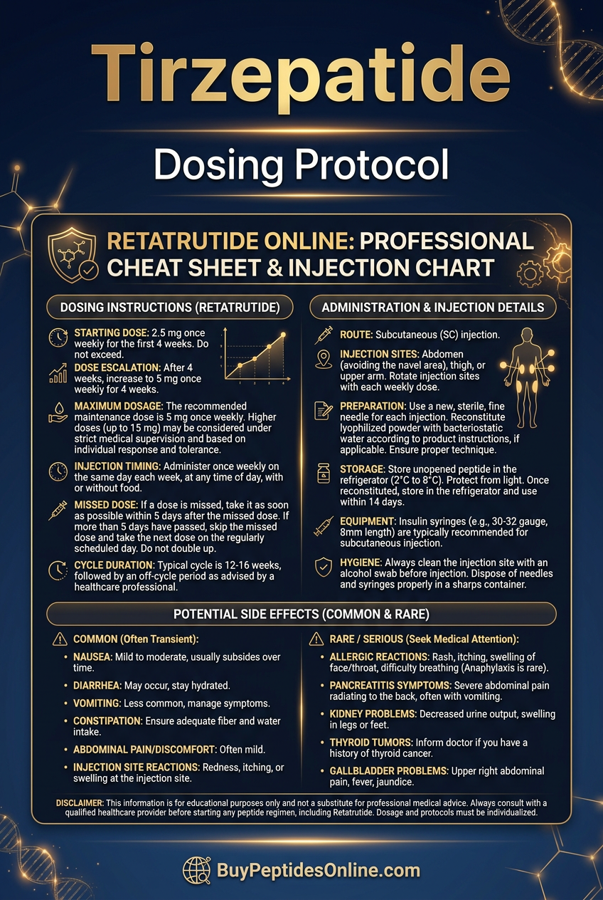 Tirzepatide — Dosing Protocol | Retatrutide Online