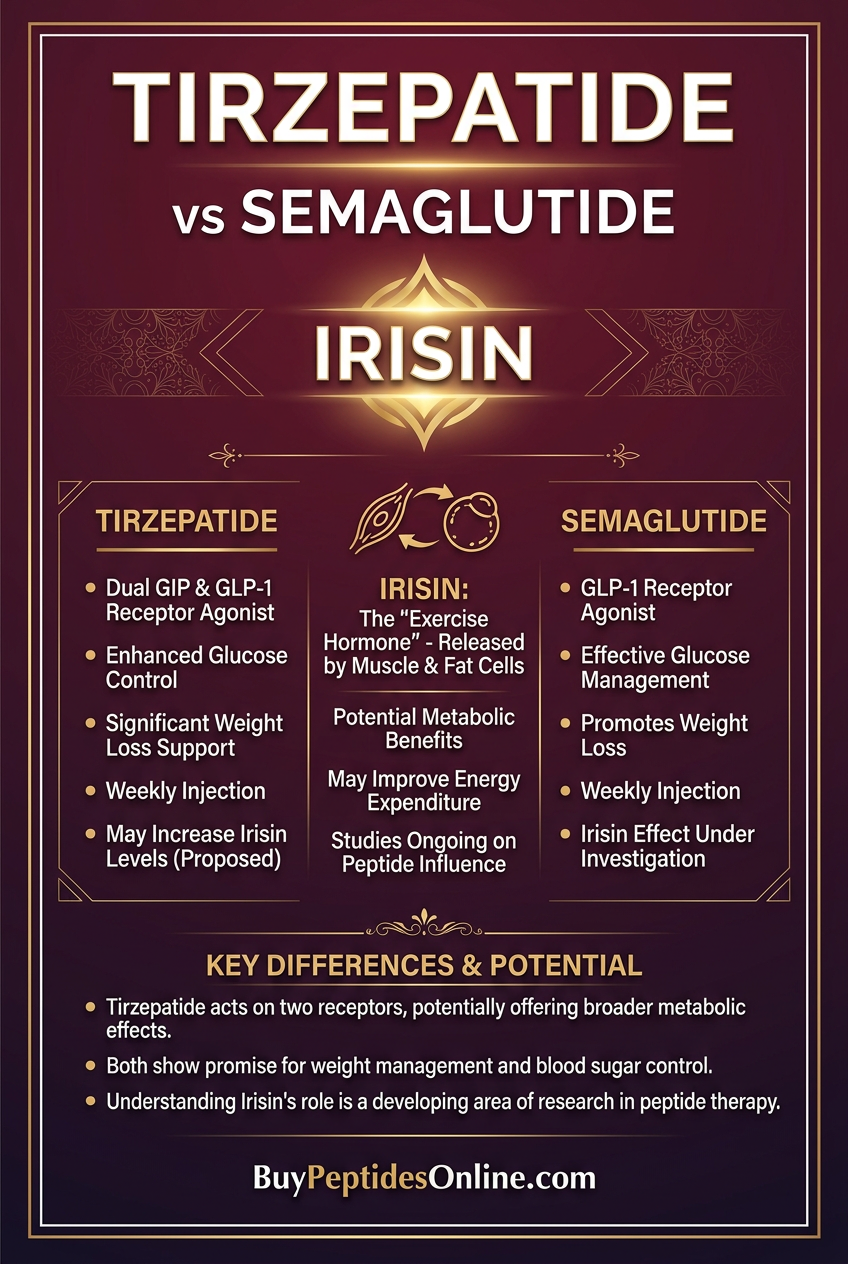 Tirzepatide — vs Semaglutide | Irisin