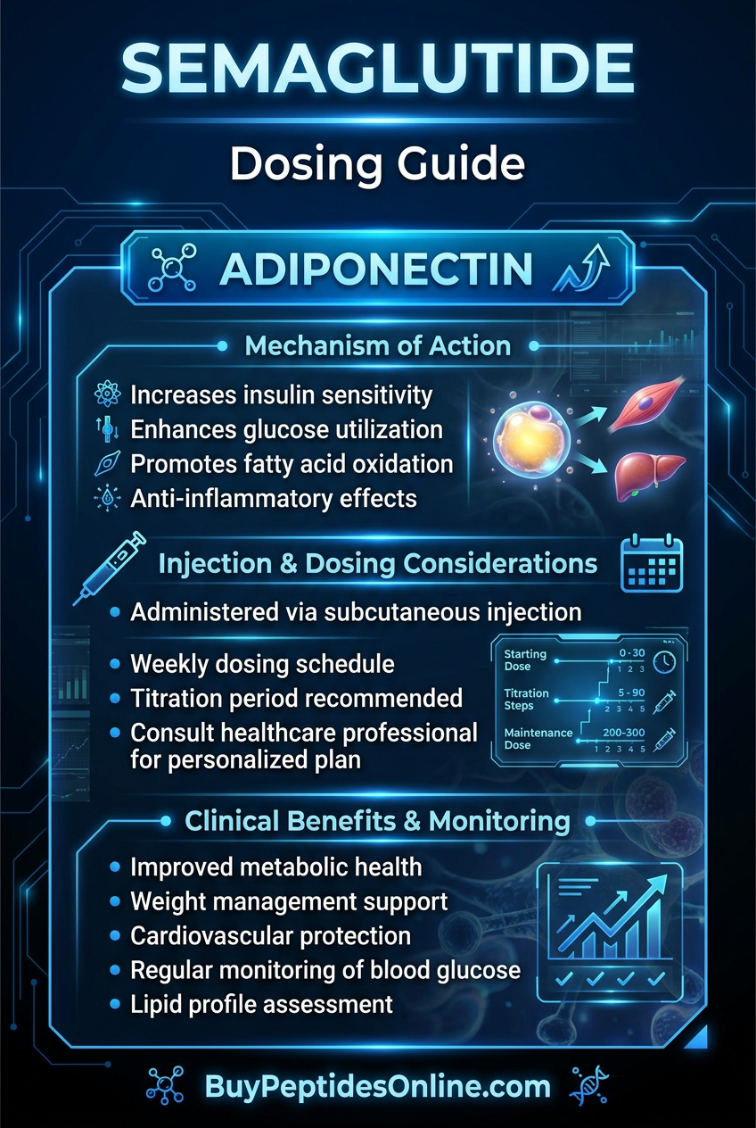 Semaglutide — Dosing Guide | Adiponectin