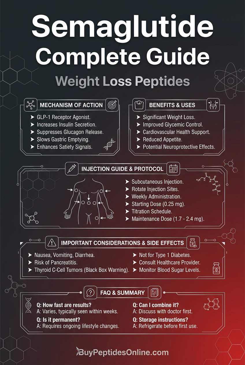 Semaglutide — Complete Guide | Weight Loss Peptides