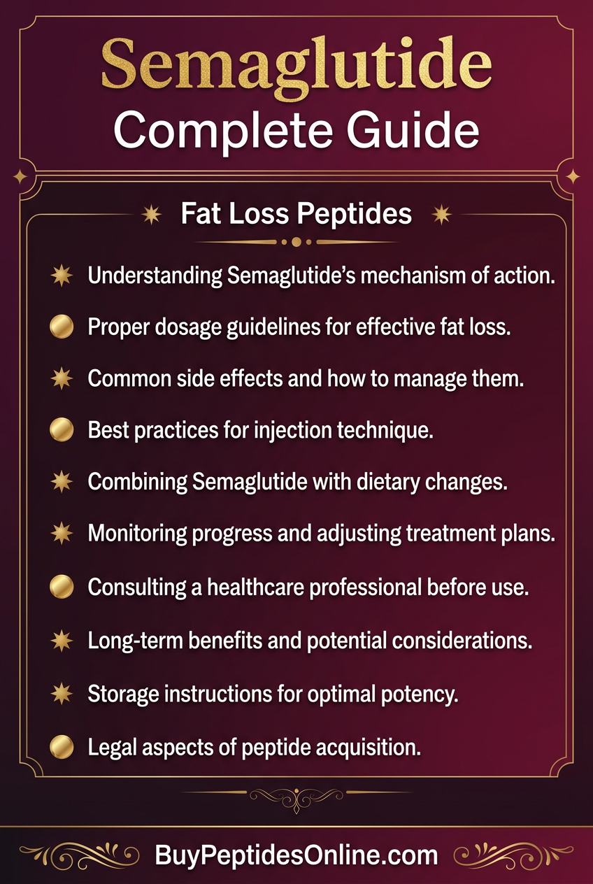 Semaglutide — Complete Guide | Fat Loss Peptides