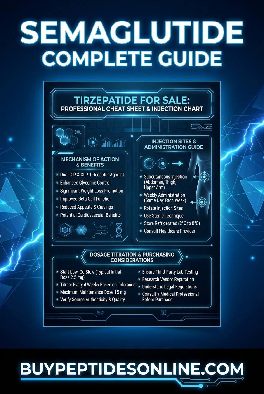 Semaglutide — Complete Guide | Tirzepatide for Sale