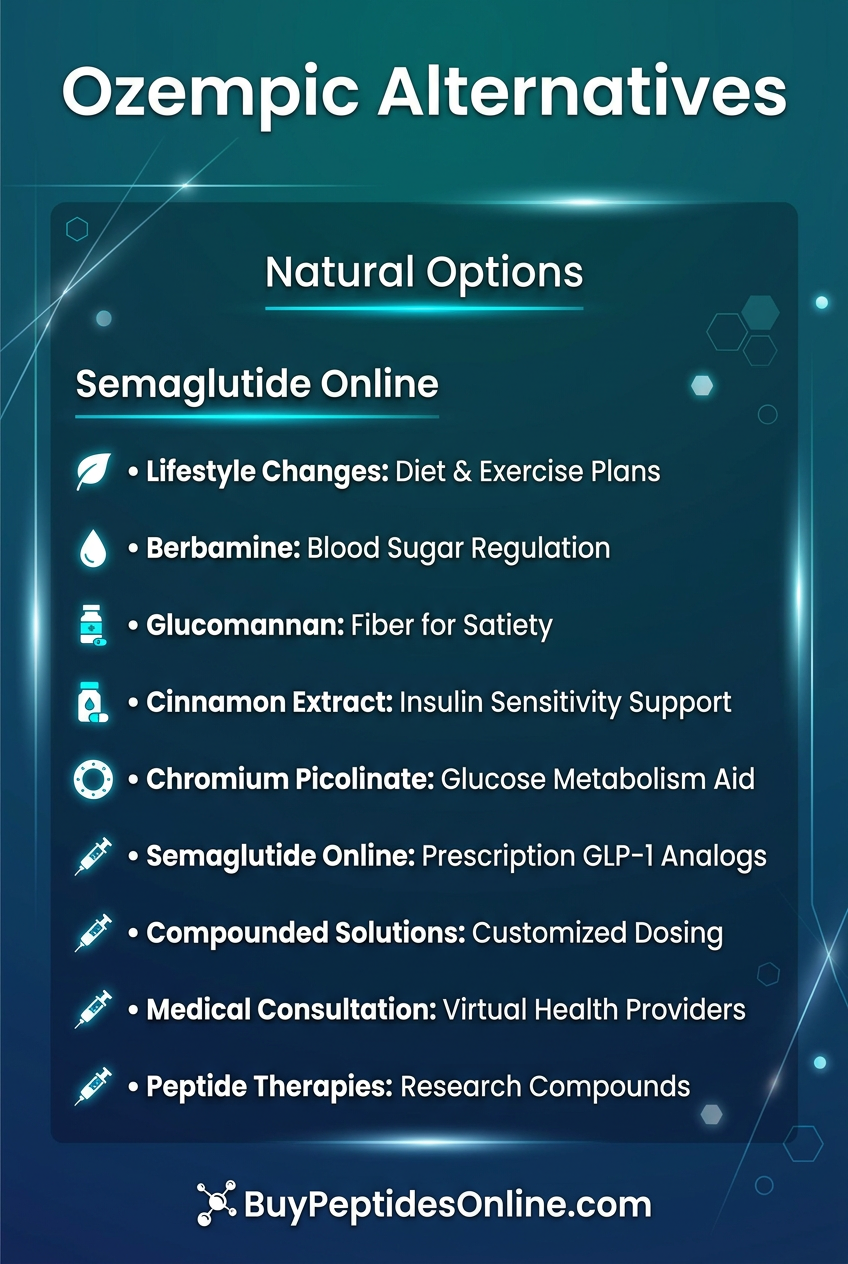 Ozempic Alternatives — Natural Options 2026 | Semaglutide Online