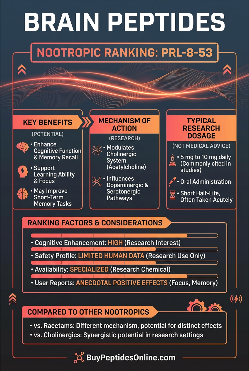 Brain Peptides — Nootropic Ranking | PRL-8-53