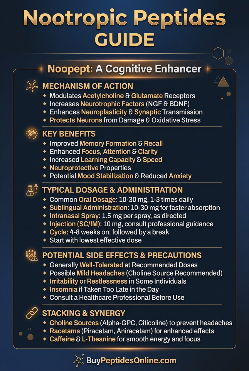 Nootropic Peptides — Guide | Noopept