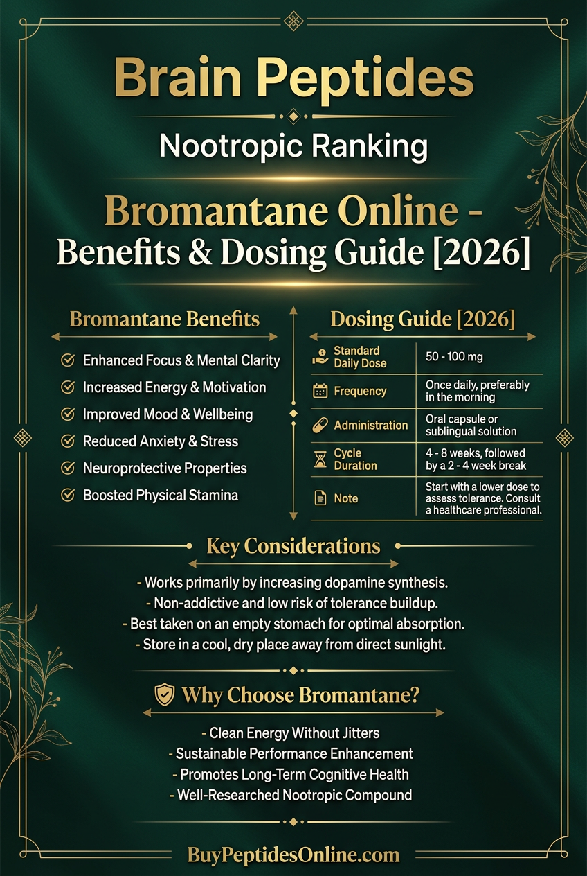 Brain Peptides — Nootropic Ranking | Bromantane Online - Benef