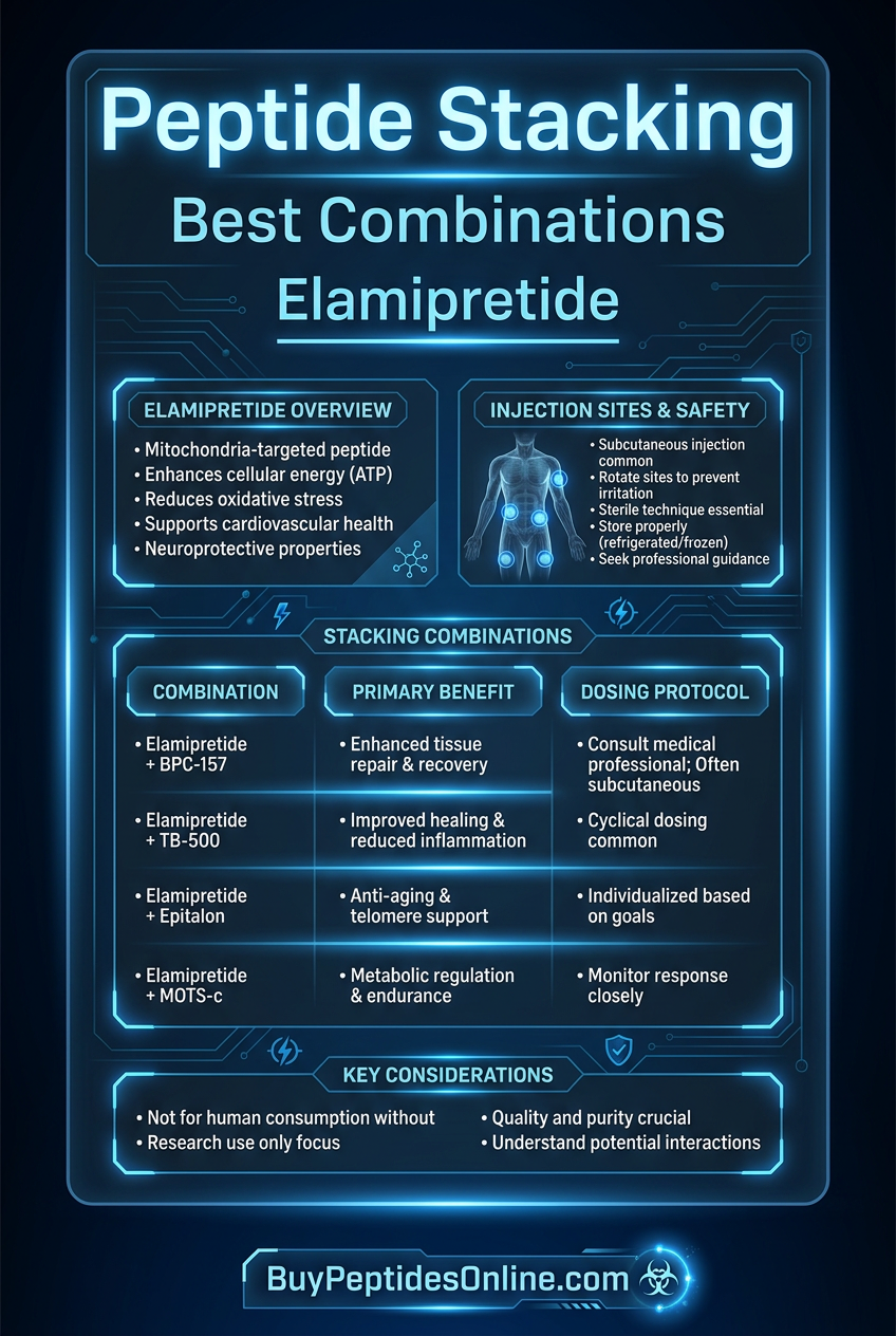 Peptide Stacking — Best Combinations | Elamipretide