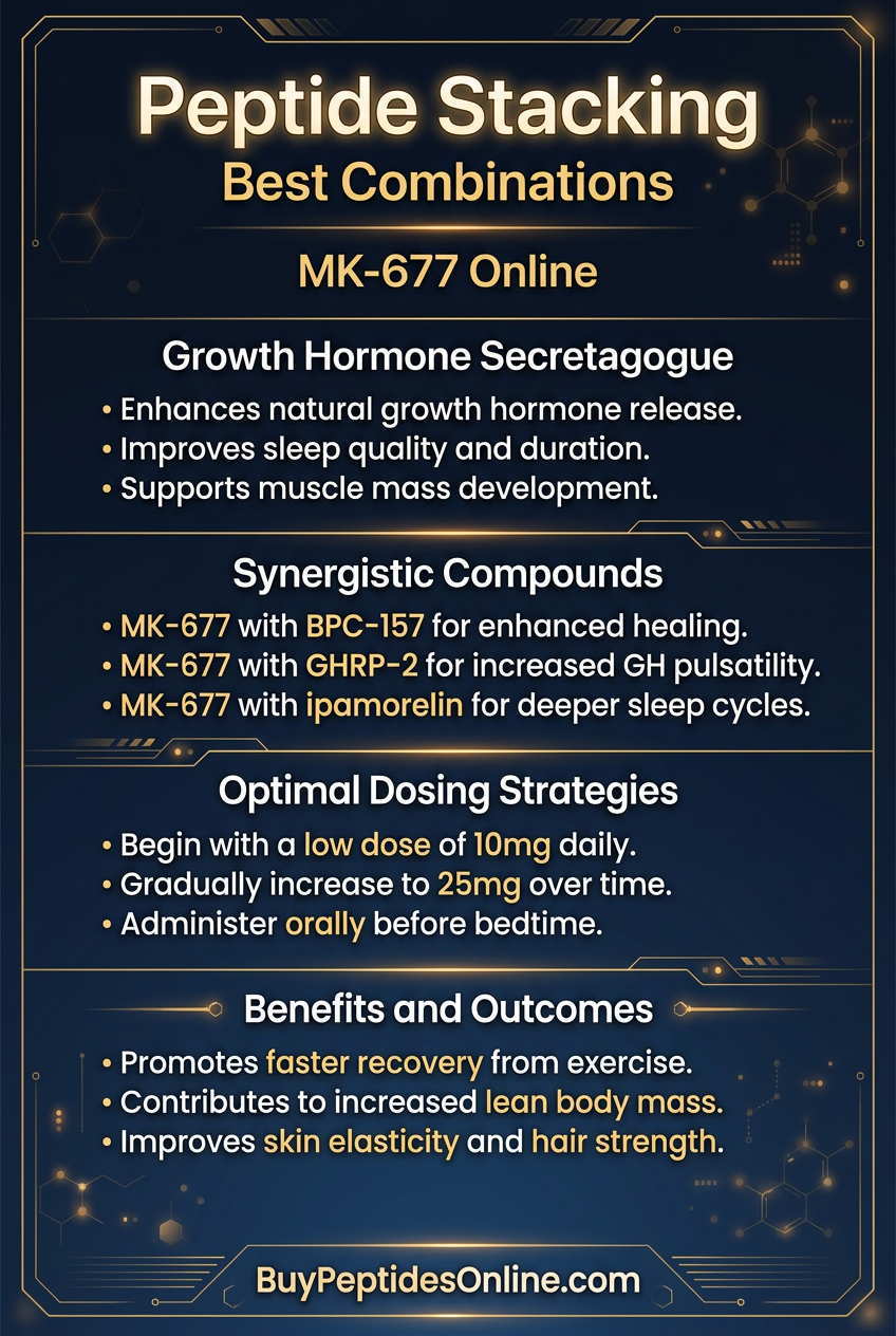 Peptide Stacking — Best Combinations | MK-677 Online