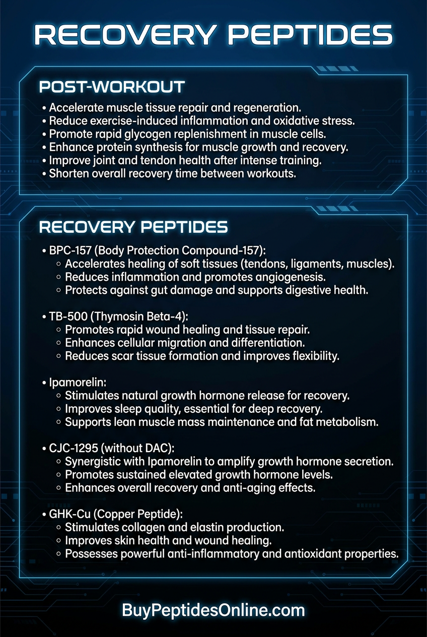 Recovery Peptides — Post-Workout