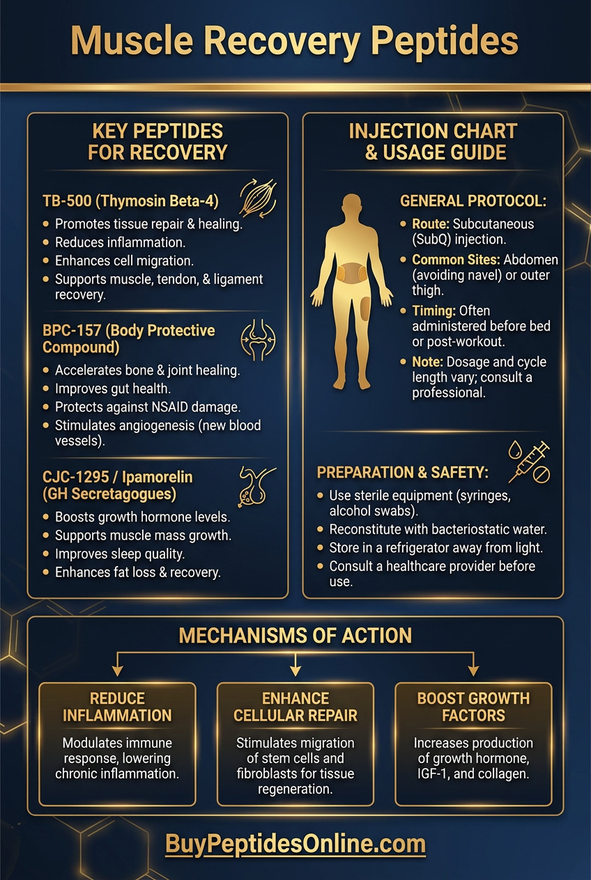 Muscle Recovery Peptides — Guide